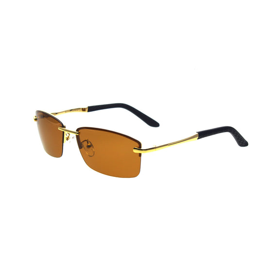 Hunta2696 - Spring Hinges Metal Predator Sunglasses For Men Women